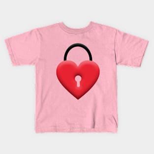 heart key valentine's day gifts Kids T-Shirt